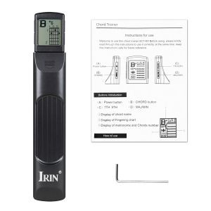 IRIN 6-string Guitar Portable Chord Trainer With 3V Battery Screen Display For Beginner Practice and Progressive Training Tools2026