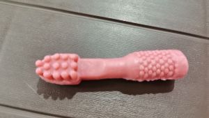 PER KILO PET DOG TREATS TOOTHBRUSH DESIGN 7CM CHICKEN MILK BEEF STRAWBERRY FLAVOR