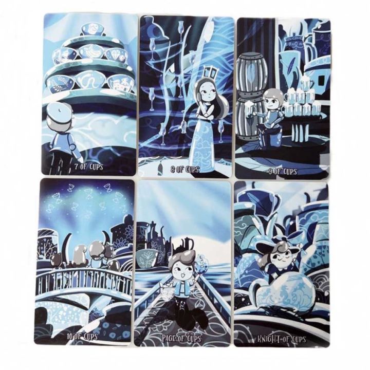 Bài Tarot Porcelain | Kích Thước Lớn 12*7 Cm | Trò Chơi Bói Toán | Thẻ ...