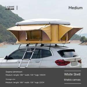 Roof suitable for the roofs of SUVs. Waterproof and sun - blocking tent size: 188x130x105cm