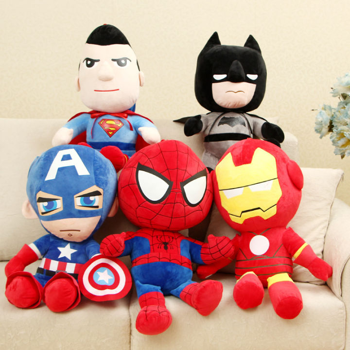 27cm Man Spiderman Plush Toys Movie Dolls Marvel Avengers Soft