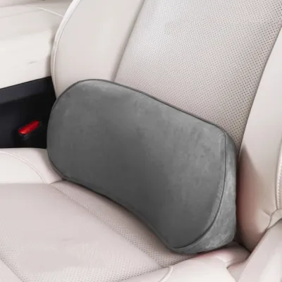 BETTERFORM Pain Relief Lumbar Support Pillow Solid Color Memory Foam Driving Seat Waist Pad Soft Back Cushion Car ☀0323x