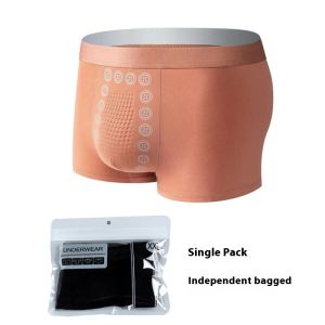 Quần lót boxer thoải mái của nam giới với các điểm massage thoáng khí và kháng khuẩn eo cỡ vừa vải lụa sữa mềm