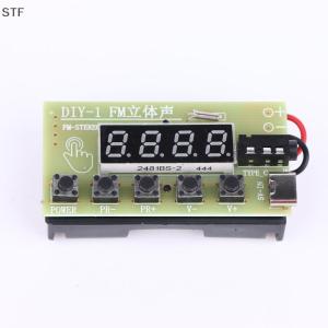 STF 4-band ดิจิตอล FM mW SW วิทยุ AM FM ตัวรับคลื่นคลื่นสั้นระดับกลางออกอากาศโมดูลหูฟังวิทยุปรับปริมาณเสาอากาศ
