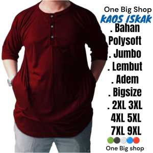 kurta baju kaos kurta jumbo big size baju muslim oversize pria dewasa putih terbaru 2xl 3xl 4xl 5xl 7xl 9xl termurah