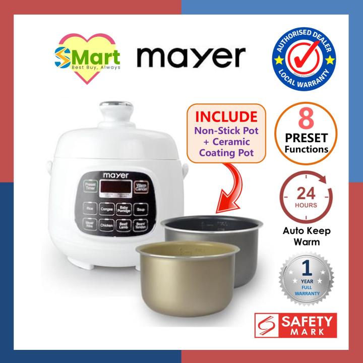 Mayer 0.8L Intelligent Multi Cook Electric Pressure Cooker MMPC1650