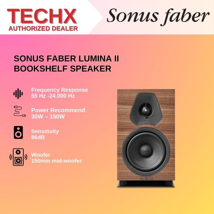 Sonus Faber Lumina II Bookshelf Speaker Lazada