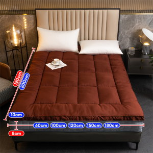 MISO 10CM Velvet Soft Mattress four seasons general Mattress Thicker Tatami Mattress Topper tatami Single/Queen/King Tilam murah