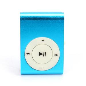Clip On MP3 Player with Expandable Memory Slot High Fidelities Sound Builtin for Music On The Go