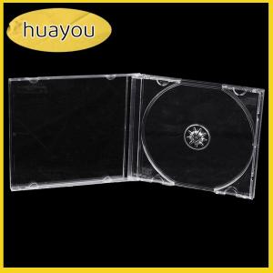 huayou 1ชิ้น readstar พลาสติกใสแบบชิ้นเดียวเคสซีดีกล่องซีดีดีวีดีแบบหนากล่องดิสก์