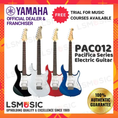 Yamaha PAC012 Pacifica Electric Guitar - White / Red / Black / Blue (PAC 012/PAC-012)