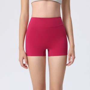 Womens Workout Sports Shorts Pilates Running Yoga Fitness Yoga Shorts Tight Fitting Outdoor