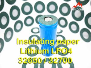 Insulating paper 50 pcs baterai lithium LPO4 32700 / 32650