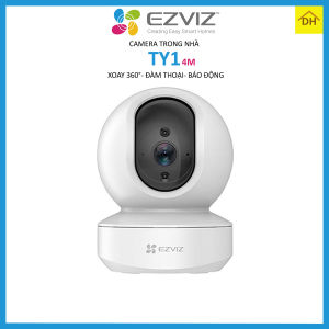 Camera EZVIZ TY1 4M 2k Xoay 360 Độ- Đàm Thoại 2 Chiều- Báo Động Chống Trộm- Wifi Trong Nhà Chính Hãng