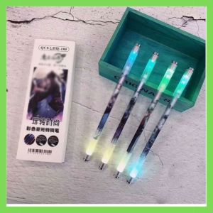 [Trend Mới] Bút Quay Nghệ Thuật Phát Sáng Có Đèn Led Hai Đầu Cá Tính Với 12 Chòm Sao Ấn Tượng Rực Rỡ Bút Quay Phát Sáng Bút