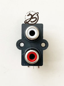SOCKET RCA 2 PIN TANCAP ups SOCKET RCA 2X1 SOKET RCA 2P COPPER FEMALE AUDIO SOCKET RCA TANCAP 2 LOBANG ups stabilizer