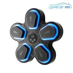 Smart Boxing Fitness Trainer Self-Adhesive Electronic Wall Hanging Target Rechargeable Boxing Practice Punching Pad for Boxing Sports Agility Reaction