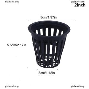 yizhuoliang 10Pcs 2 3 Inch Grow Hydroponics Cups Planting Soilless Colonization Basket