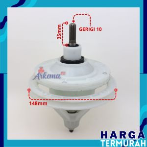 GEAR BOX MESIN CUCI UMUM | GEARBOX MESIN CUCI GIGI 10 PULLY KECIL | GIRBOX MESIN CUCI UNIVERSAL