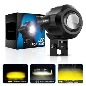 150W 6 LEDS Waterproof dual color LED work light square mini waterproof driving light fog light