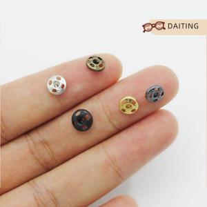 DAITING 24 chiếc khóa nút nhỏ cho quần áo búp bê 1/6 tự làm phụ tùng may vá Khóa vô hình