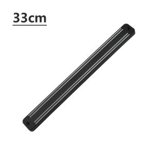 🔥 Powerful Magnetic Knife Holder Wall Mount Black ABS Placstic Block Storage Holder Chef Rack Strip Utensil Kitchen For metal Knife