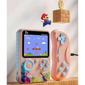Máy chơi game cầm tay S500 V2 bản NÂNG CẤP dành cho 2 người chơi với 500 game huyền thoại Contra Mario Máy chơi game G5