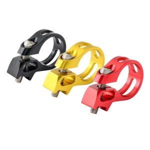 Brake Shifters Tube Derailleurs Clamp Aluminum Alloys Shifts Brake Lever Fixed Rings Cycling Accessory Easy to Install
