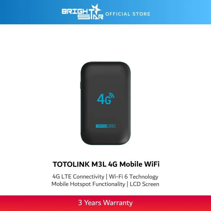 Totolink M3L 4G LTE Wi-Fi Mobile Modem