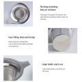Tea Infuser Tea Strainer - Extra Fine Mesh Tea Strainers Tea Infusers For Loose Tea, Stainless Steel Tea Steeper Tea Diffuser With Large Capacity Tea Basket And Lid, Fits Teapots, Mugs, Cups. 