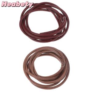 Heabety 72 183cm Leather Belt Antique Treadle Parts + Hook For Singer Sewing Machine
