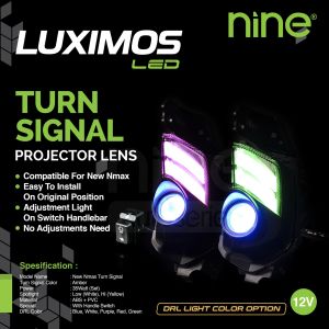 LAMPU TEMBAK SOROT SEIN DEVIL SAKLAR NEW NMAX NINE LUXIMOS TSN1 PNP
