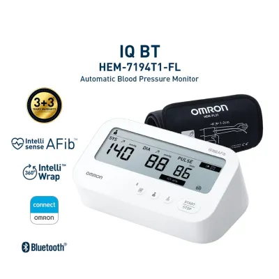 OMRON Upper Arm Blood Pressure Monitor (HEM-7530T / HEM-7600T / HEM-7194T1-FLAP / HEM-7183T1-LAP / HEM-7180-AP)