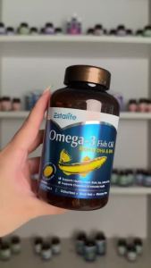 Estalife -3 Fish Oil 300 XS Easy Swallow Softgels 鱼油 Multi Supplement Maintain Healthy Heart in Eye Joint & Skin Daily Nutrition Care
