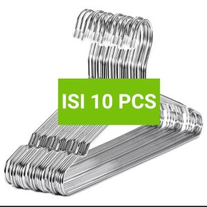 GANTUNGAN BAJU GALVANIS ANTI KARAT ISI ( 50 PCS) TAHAN AIR BISA COD SELURUH NUSANTARA