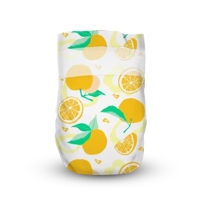 Offspring Fashion Baby Diapers Tape L (144pcs) [4 Packs]
