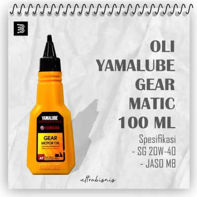 Oli Gear Yamalube 100 ml Oli Gardan Motor Yamaha Mio J M3 Soul Gt Fino Xride Sporty
