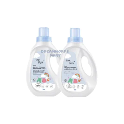 BZU BZU Baby Laundry Detergent and Softener 2-in-1 Bottle (1000ml) / Refill (800ml)