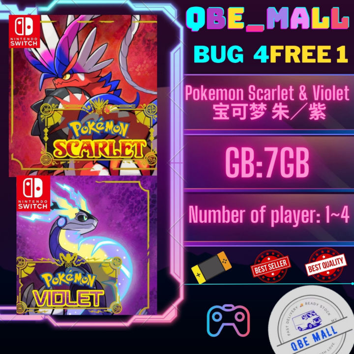 Pokemon Scarlet Violet +DLC 宝可梦朱／紫+DLC (Nintendo switch
