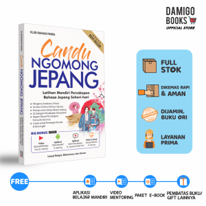 BUKU Latihan Percakapan JEPANG - Candu Ngomong Jepang