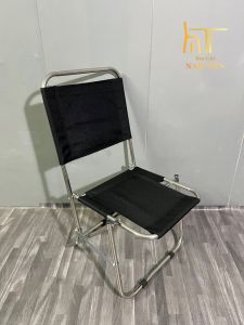 Ghế Xếp Câu Cá Ghế Xếp Gấp Gọn Bằng Inox Ghế Cafe Thư Giãn Ngoài Trời