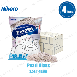 【SG Seller】Nikoro Mixed Tofu Cat Litter 15Kg/30L Dust-Free Odor-Eliminating  Flushable Cat Litter