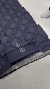 Outdoor Camping Inflatable Mattress Sleeping Pad With Pillows Ultralight Air Mat Built In Inflator Pump For Hiking