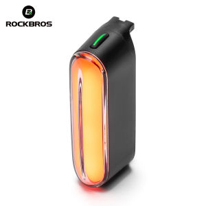 ROCKBROS Bicycle Taillight Brake Sensing MTB Road Bike Rear Light 7 Modes Waterproof Stable Cycling Taillight Bike Accessories