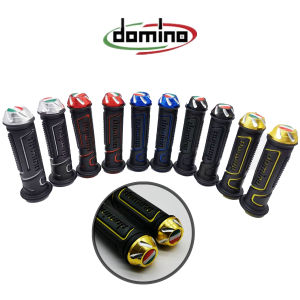 COD Domino Anti-Slip Design Handle Grip with Alloy Bar End Universal