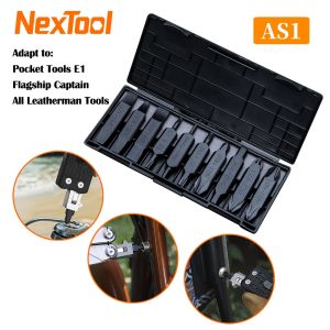 NexTool Bit Kit Set AS1 20Types Screwdriver Bit Set for NexTool Pocket Tools E1 Flagship Captain Hand Tools Multi-tool Outdoor Repairs