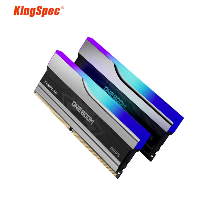 KingSpec One Boom RAM DDR5 RGB 6000MHZ Desktop Memory 32GB (16GB*2) CL38  288-PIN DIMM Lazada PH