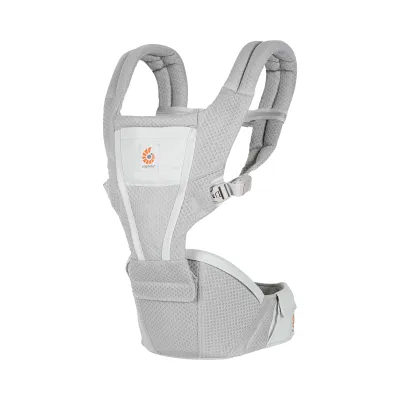 Ergobaby Alta Hipseat Carrier All over SoftFlex ™Mesh for #1 Airflow Ergonomic Wide cushioned Hipseat 4-48 months