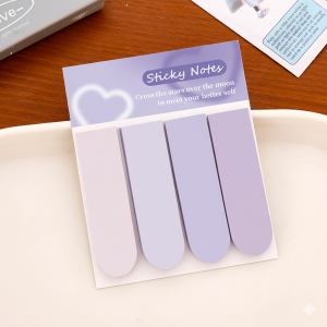 [พร้อมส่ง] Sticky Notes คั่นหนังสือ ไล่เฉดสีพาสเทล 4 โทน Biangels