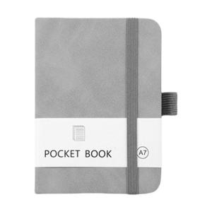 Hardcover Notebook 200 Pages Lined College Ruled Notebook Pocket Notepads Small Leather Journal for Writing Journaling